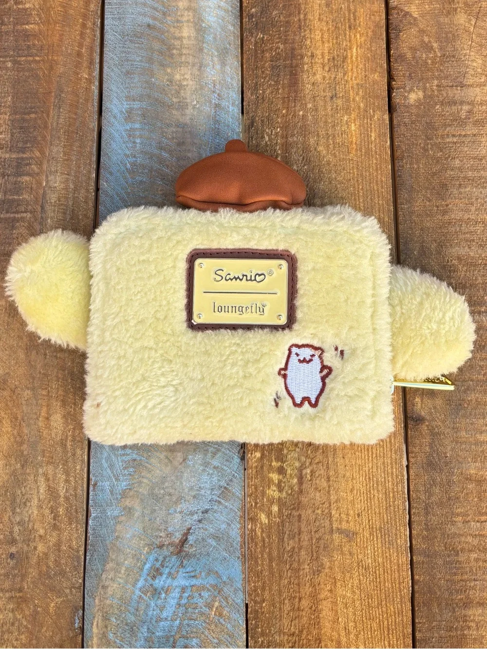 Loungefly Sanrio Pompompurin Plush Wallet